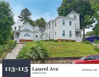 113-115 Laurel Ave, Haverhill, Massachusetts, 8 Bedrooms Bedrooms, 16 Rooms Rooms,4 BathroomsBathrooms,Residential Income,For Sale,Laurel Ave,73534821