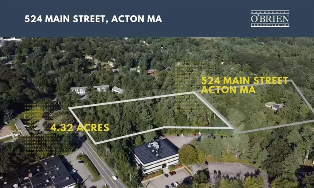 524 Main Street, Acton, Massachusetts, ,Land,For Sale,Main Street,73216168