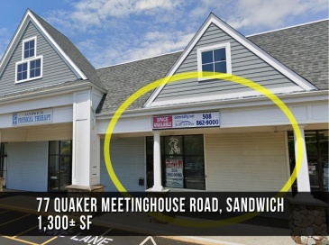 77 Quaker Meeting House Rd, Sandwich, Massachusetts, ,Commercial Lease,For Rent,Quaker Meeting House Rd,73228274