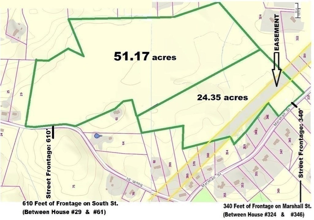 2 - Lots: (8 South St) & (7 Marshall St), Paxton, Massachusetts, ,Land,For Sale,(8 South St) & (7 Marshall St),73264625