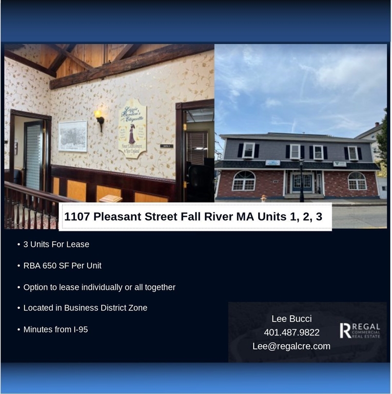 1107 Pleasant St, Fall River, Massachusetts, ,Commercial Lease,For Rent,Pleasant St,73312878