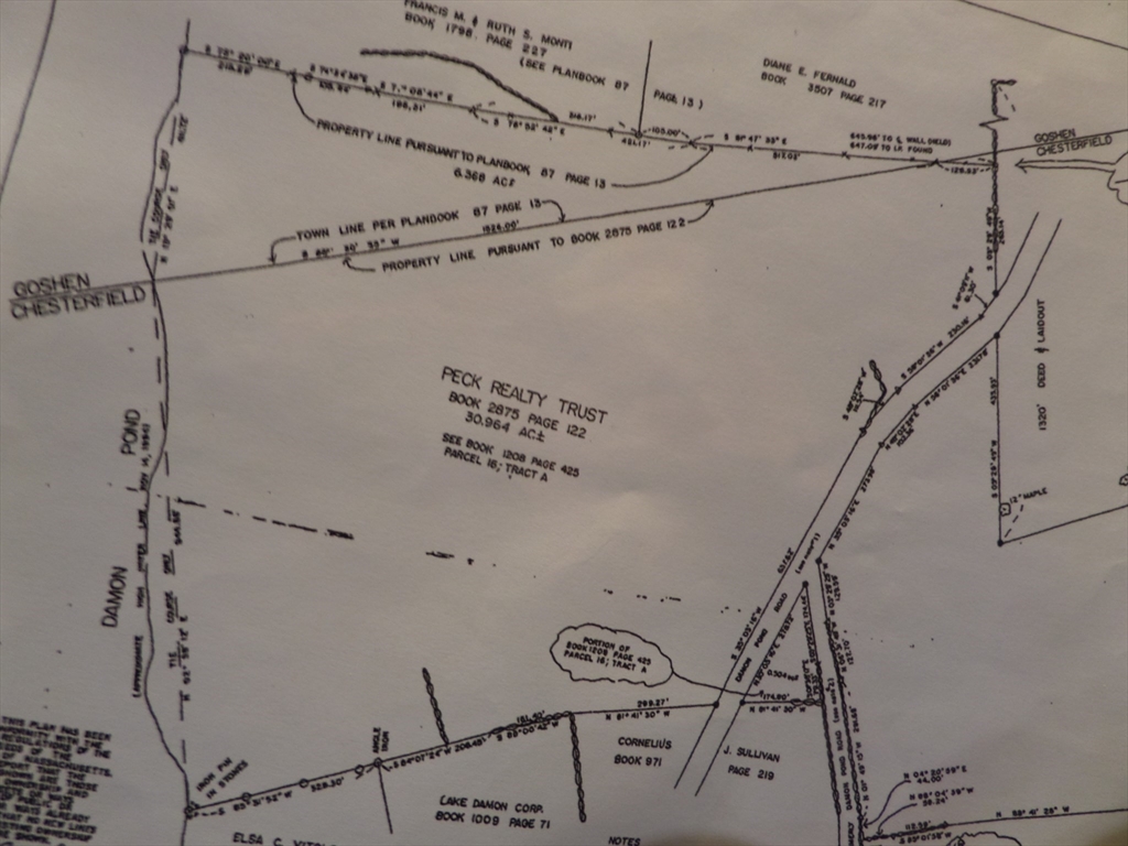 0-A Damon Pond Rd, Chesterfield, Massachusetts, ,Land,For Sale,Damon Pond Rd,73293779