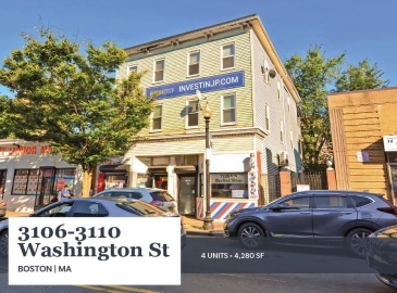 3106-3110 Washington St, Boston, Massachusetts, 8 Bedrooms Bedrooms, 14 Rooms Rooms,3 BathroomsBathrooms,Residential Income,For Sale,Washington St,73287397