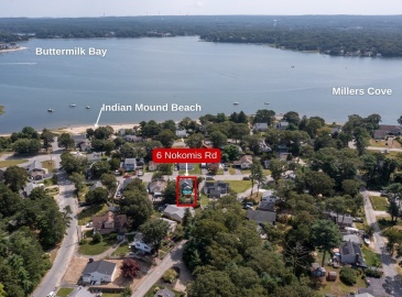 6 Nokomis Rd, Wareham, Massachusetts, 3 Bedrooms Bedrooms, 6 Rooms Rooms,1 BathroomBathrooms,Residential,For Sale,Nokomis Rd,73284747