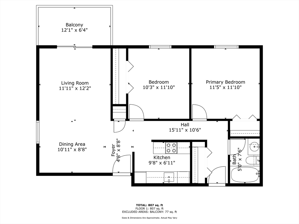 440 North Ave, Haverhill, Massachusetts, 2 Bedrooms Bedrooms, 5 Rooms Rooms,1 BathroomBathrooms,Residential,For Sale,North Ave,73327356