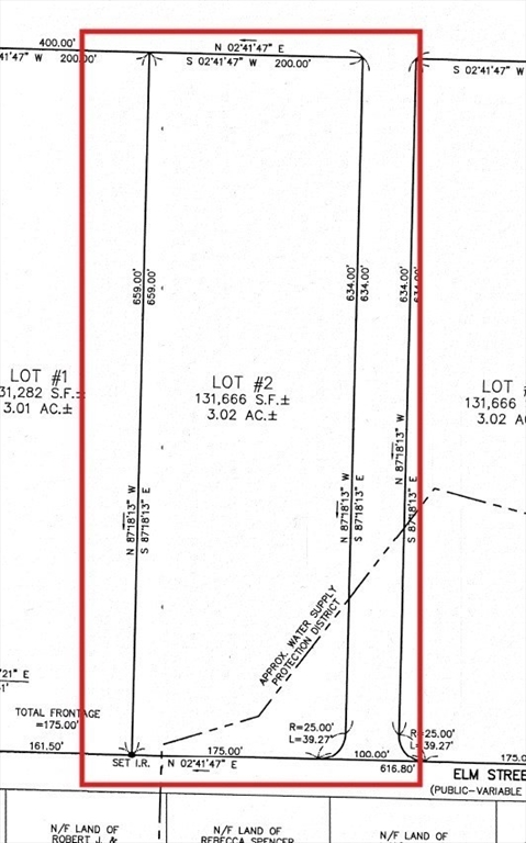 Lot 2 Elm St, Leominster, Massachusetts, ,Land,For Sale,Elm St,73337054