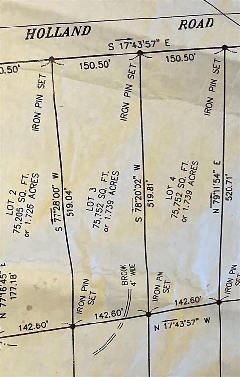 Lot 3 New Holland Rd, Brimfield, Massachusetts, ,Land,For Sale,New Holland Rd,73345918