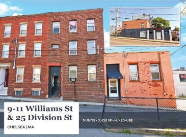 23-25 Division St, Chelsea, Massachusetts, 8 Bedrooms Bedrooms, 18 Rooms Rooms,5 BathroomsBathrooms,Residential Income,For Sale,Division St,73352092