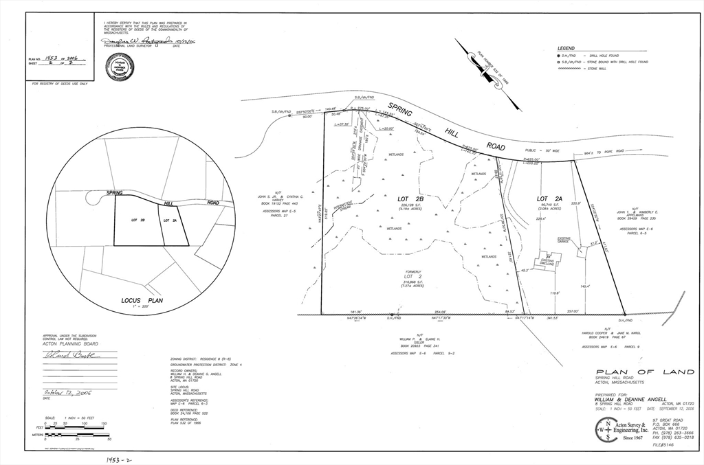 12 Spring Hill Rd, Acton, Massachusetts, ,Land,For Sale,Spring Hill Rd,73372525