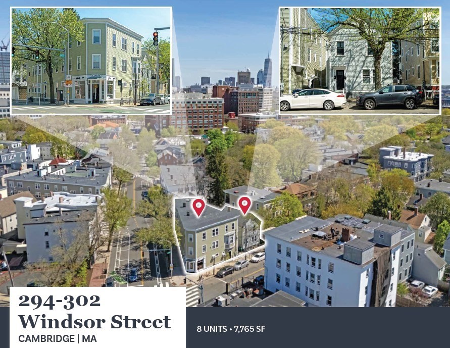 294-302 Windsor St, Cambridge, Massachusetts, 20 Bedrooms Bedrooms, 34 Rooms Rooms,7 BathroomsBathrooms,Residential Income,For Sale,Windsor St,73375429