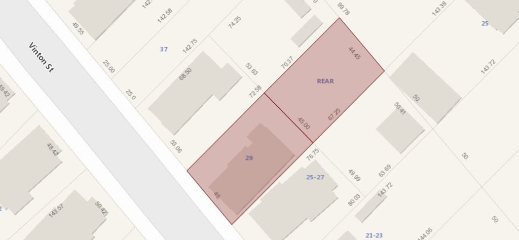 29 Vinton, Springfield, Massachusetts, ,Land,For Sale,Vinton,73382761