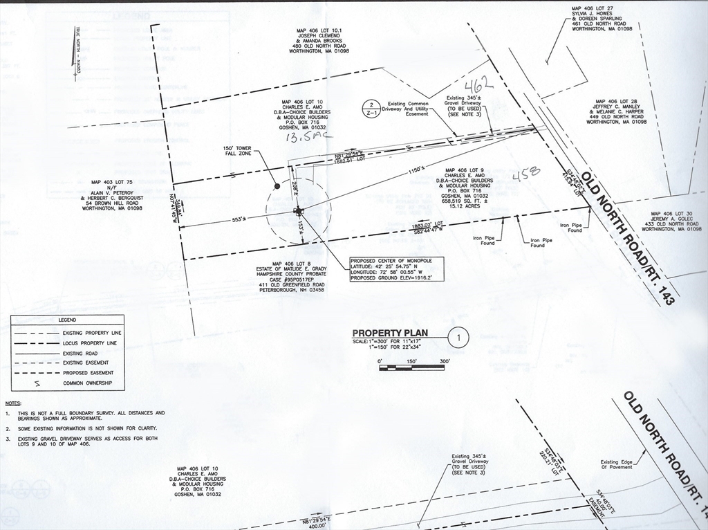 458 Old North Rd, Worthington, Massachusetts, ,Land,For Sale,Old North Rd,73382812