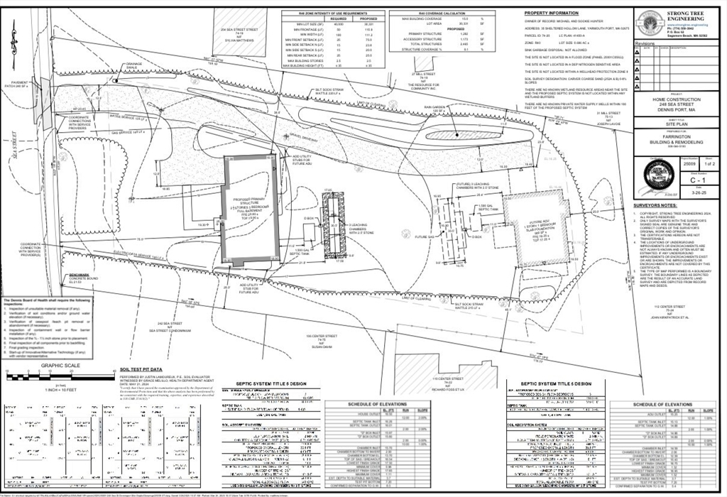 248 Sea St, Dennis, Massachusetts, ,Land,For Sale,Sea St,73383109