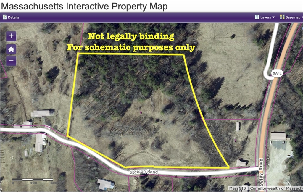0 Stetson Rd, Hawley, Massachusetts, ,Land,For Sale,Stetson Rd,73386450
