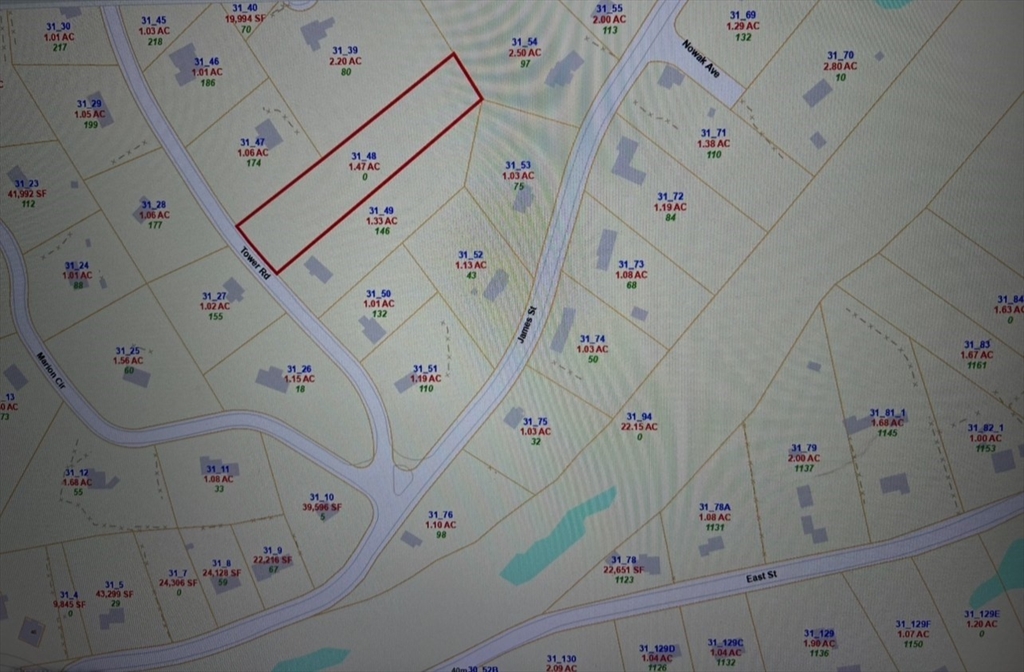 Lot 28 Tower Road, Ludlow, Massachusetts, ,Land,For Sale,Tower Road,73415695